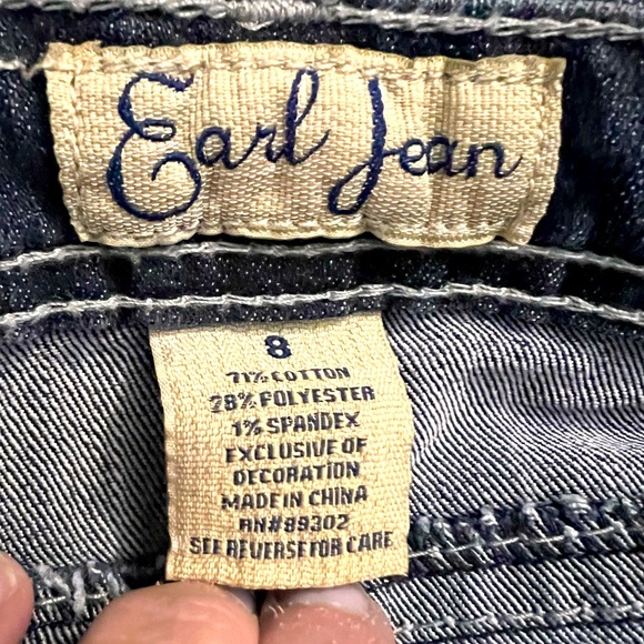 🫶HOST PICK🫶 Earl Jean women size 8 boot cut NWT - Picture 4 of 6